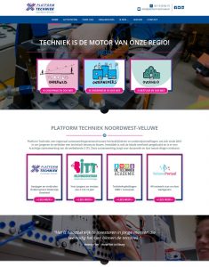 Platform Techniek website